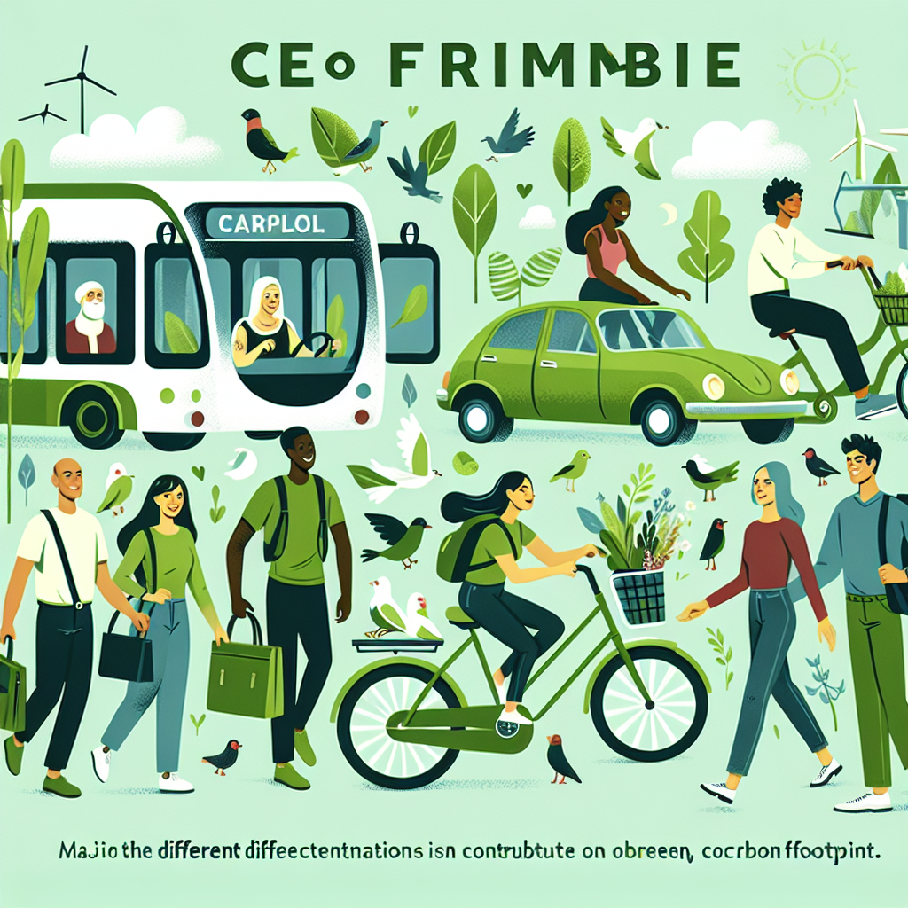 How Can I Make My Commute More Environmentally Friendly?